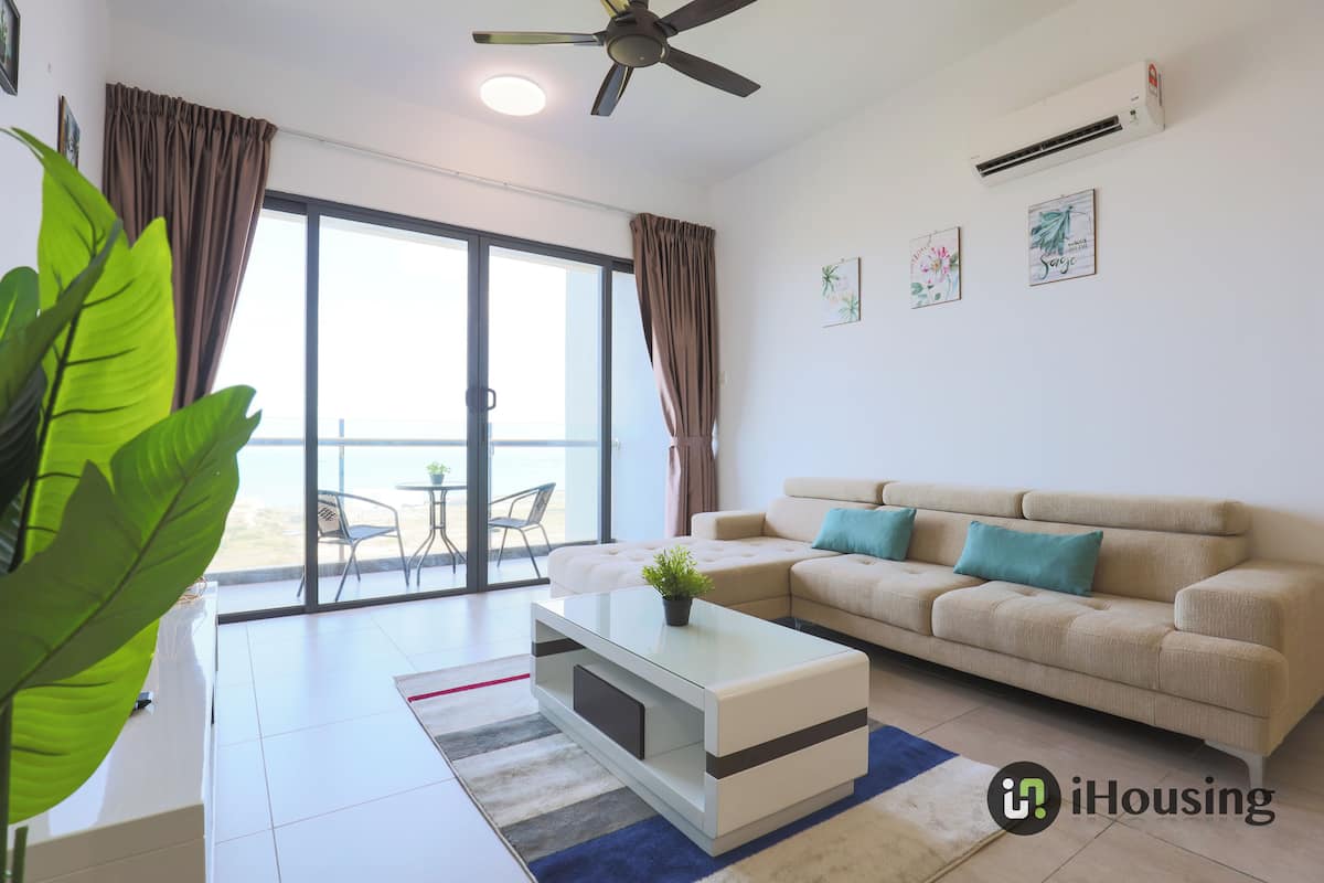 Family Apartment, 2 Bedrooms | Living area | 40-inch Smart TV with digital channels, Netflix, ping pong