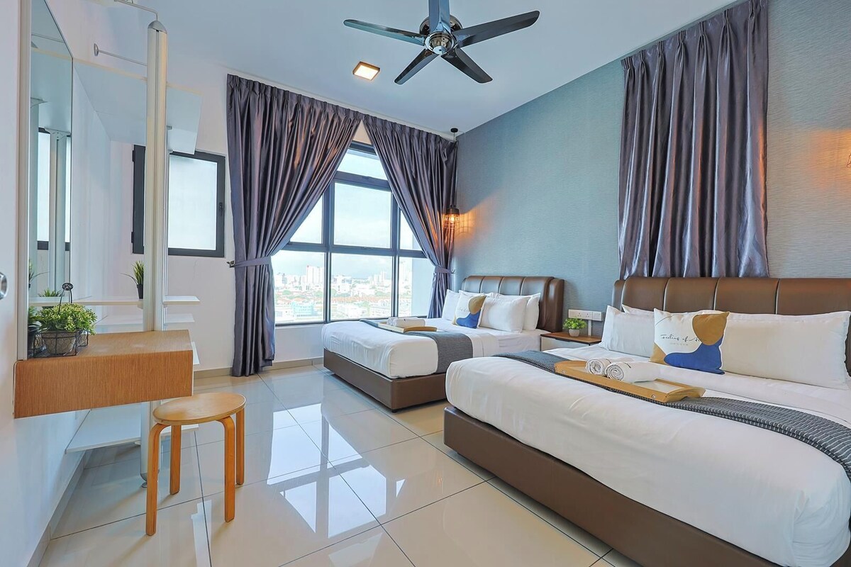 Apartment, 2 Queen-Betten