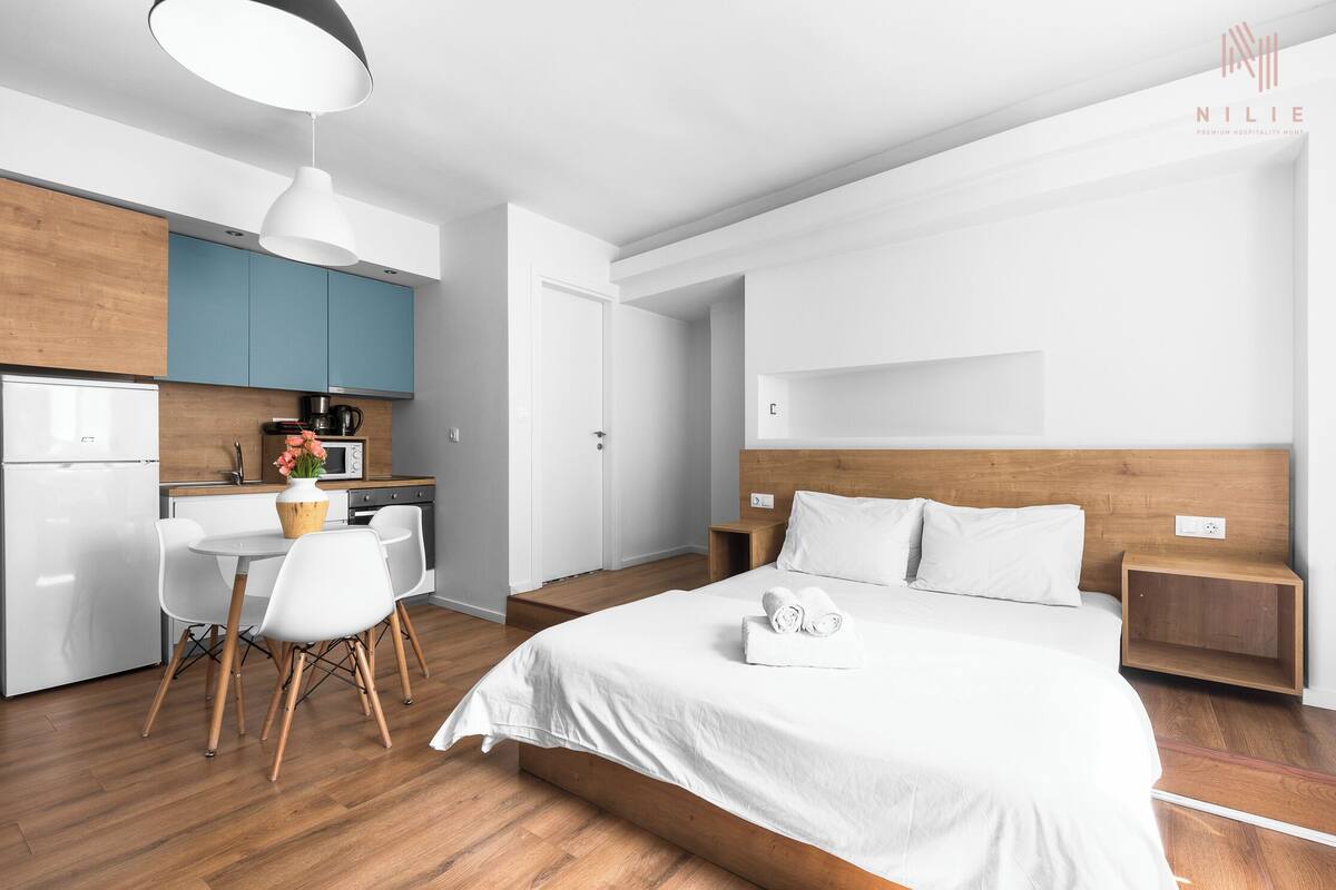 Deluxe Apartment (6) | 1 bedroom, soundproofing, WiFi (free), bed sheets
