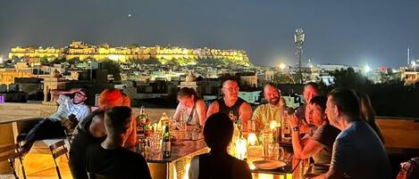 Terraza en la azotea