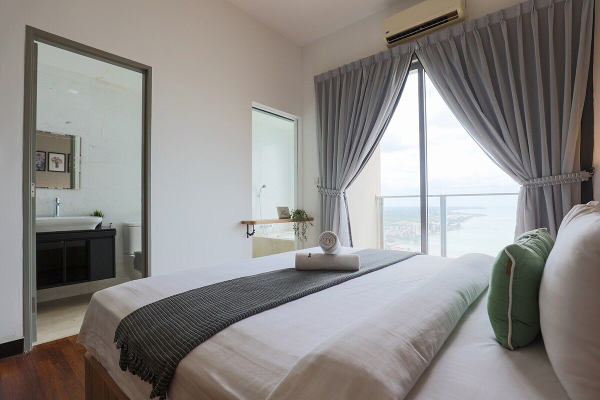 Apartamento Deluxe, 2 habitaciones | Sábanas de algodón egipcio y ropa de cama de alta calidad