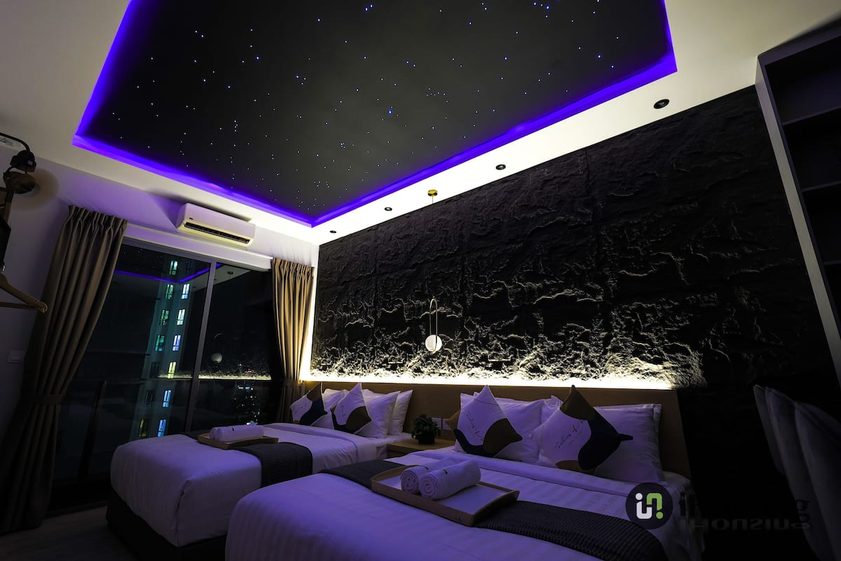Premium studio suite | 3 slaapkamers, lakens van Egyptisch katoen, luxe beddengoed