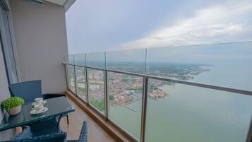 Deluxe Apartment, 2 Bedrooms | Balcony view