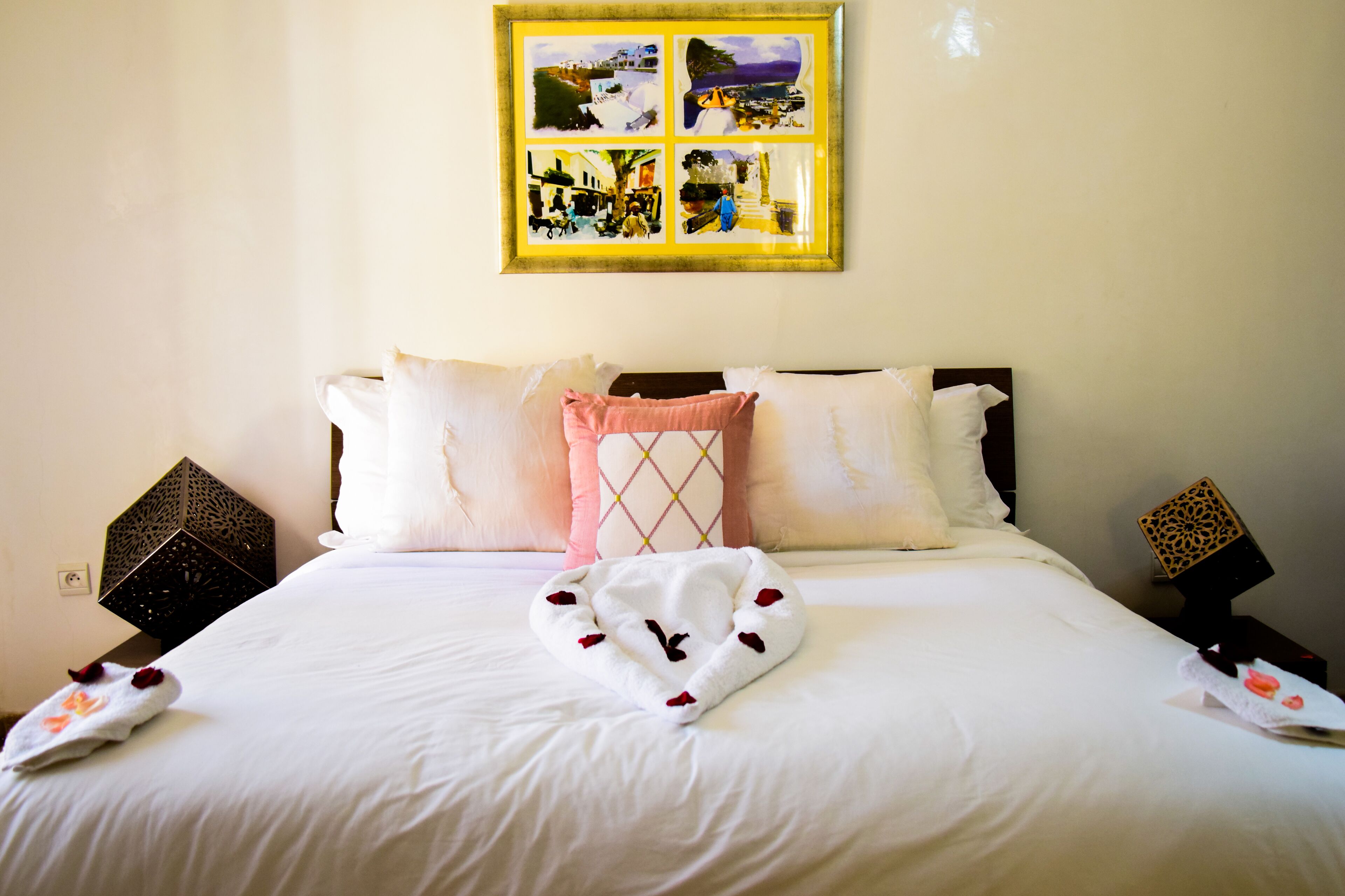 Double Room (Alambra) | Memory-foam beds, individually decorated, blackout curtains