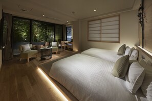 Luxury Room MIYABI Type A with Open Air Bath, Non Smoking | Desk, blackout drapes, free cribs/infant beds, free WiFi