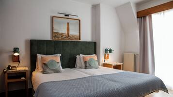 Habitación estándar con 1 cama matrimonial o 2 individuales | Insonorización, wifi gratis y ropa de cama
