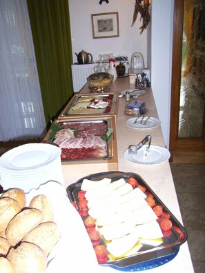 Gratis frukostbuffé varje dag 