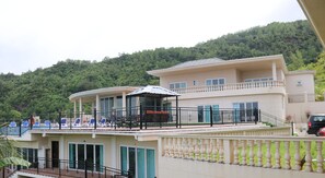 Façade de l’hébergement