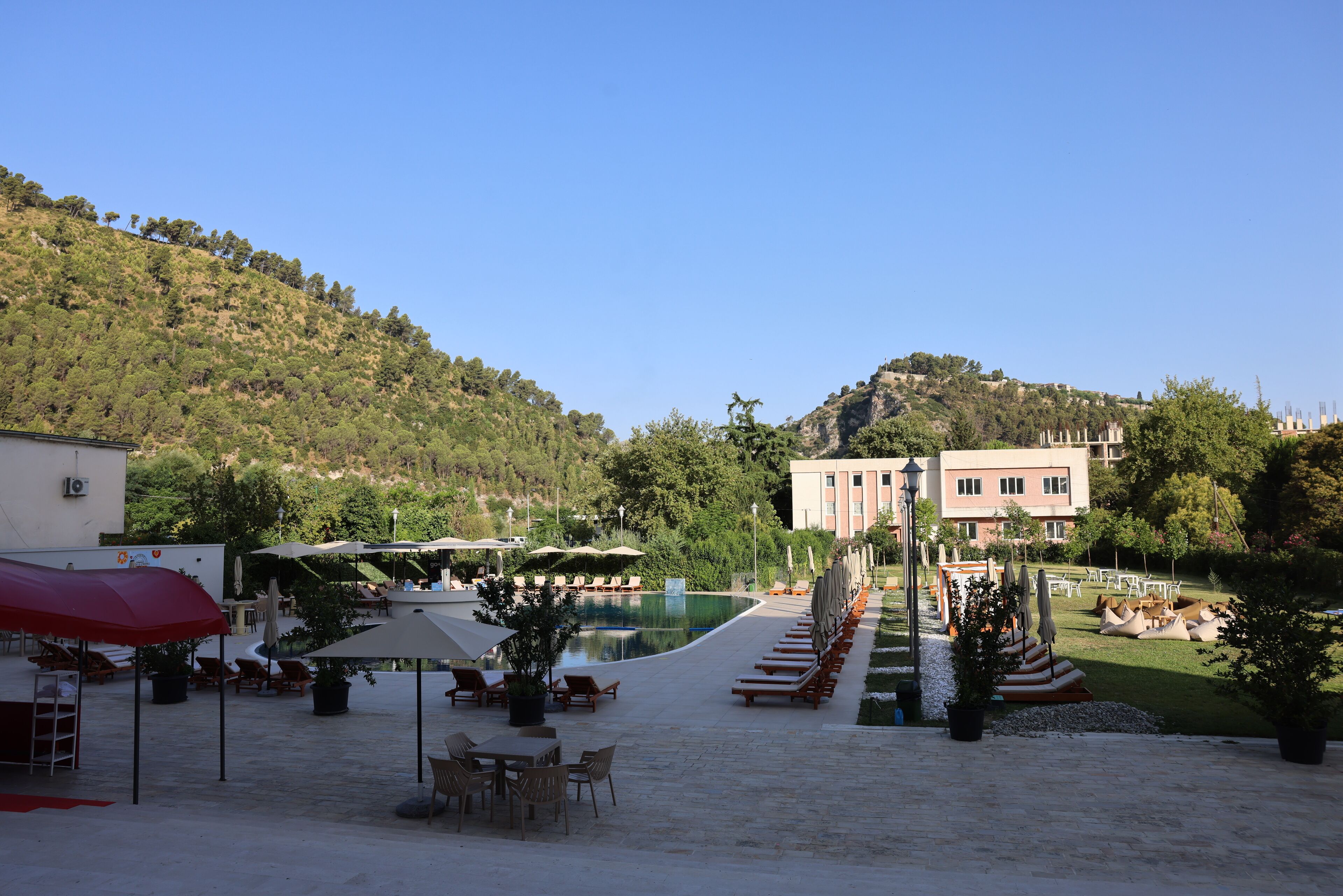 Fassade der Unterkunft