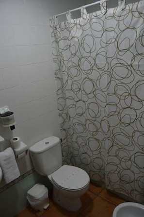 Haartrockner, Handtücher, Seife, Shampoo