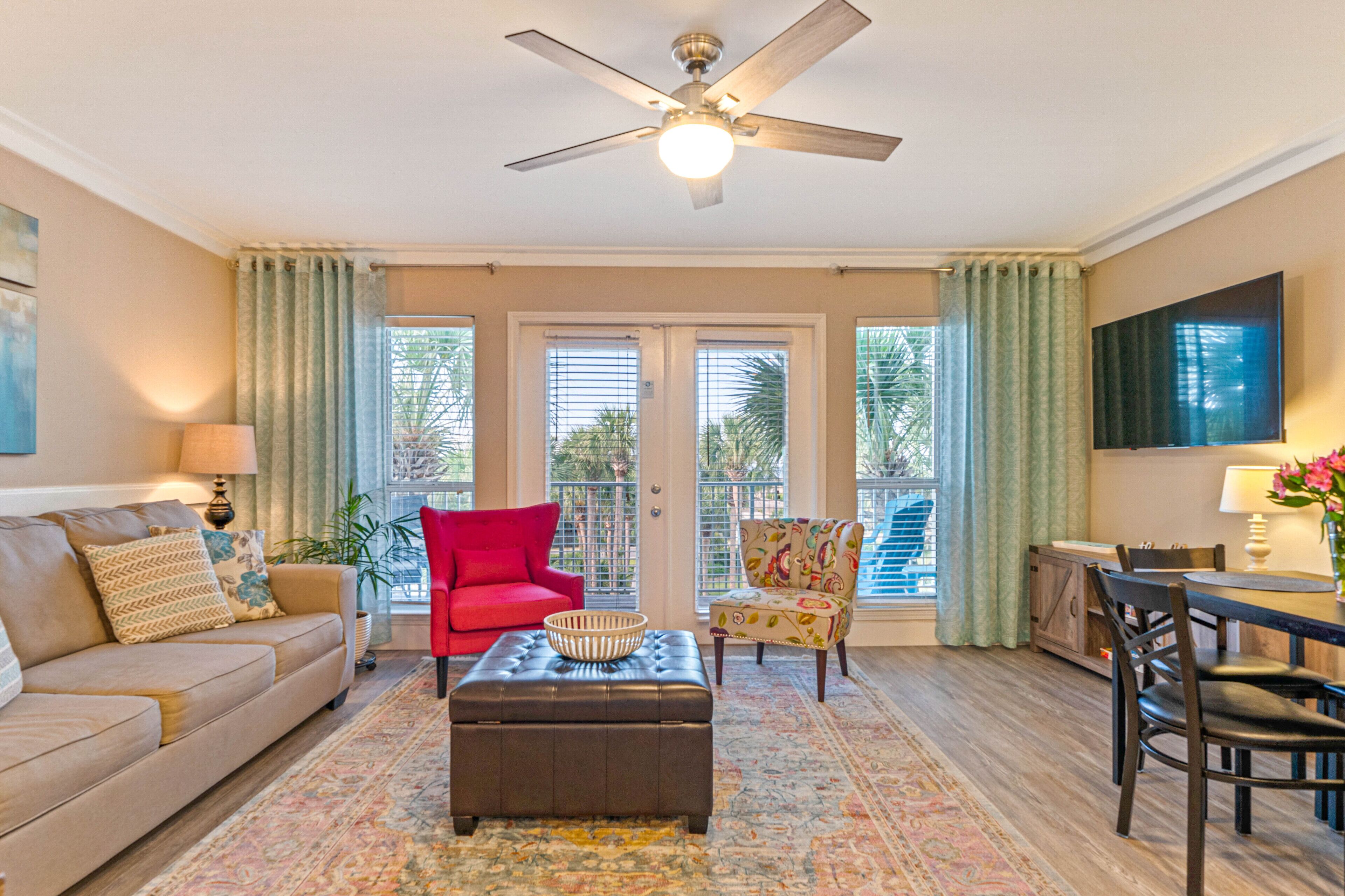 Smart TV, video games, DVD player, books