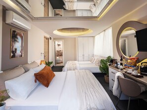 SUIT 4 KISILIK ODA | Premium bedding, minibar, soundproofing, free WiFi - IS Hotel (Antalya)
