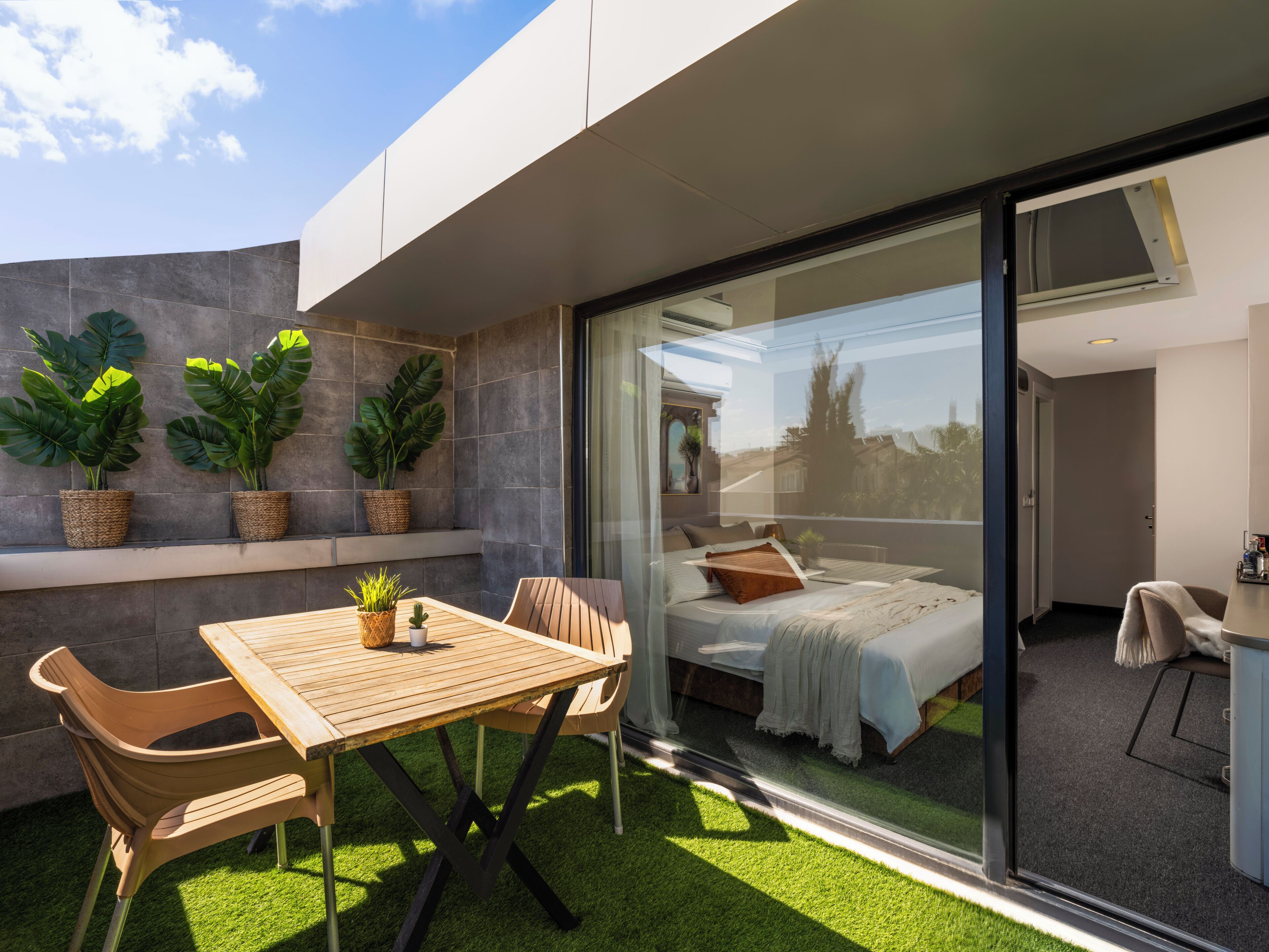 SUIT 2 KISILIK ODA | Terrace/patio