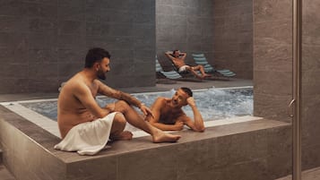 Turkish bath/hammam, body treatments, hot stone massages