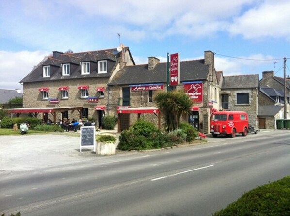Façade de l’hébergement