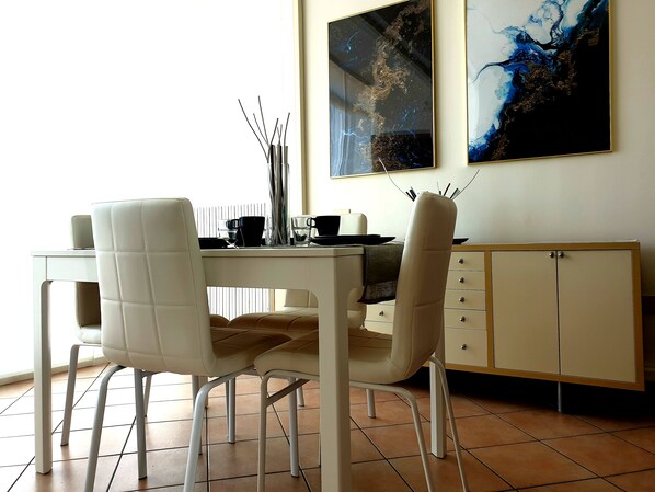 Dining - ATMRentalHouse Diadema Apartments - Blue (Bergamo)
