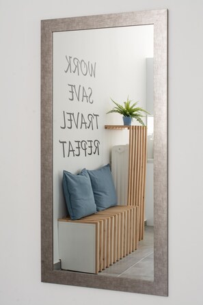 Interior detail - Traveller’s Hut” apartment in Neos Kosmos (Athens)