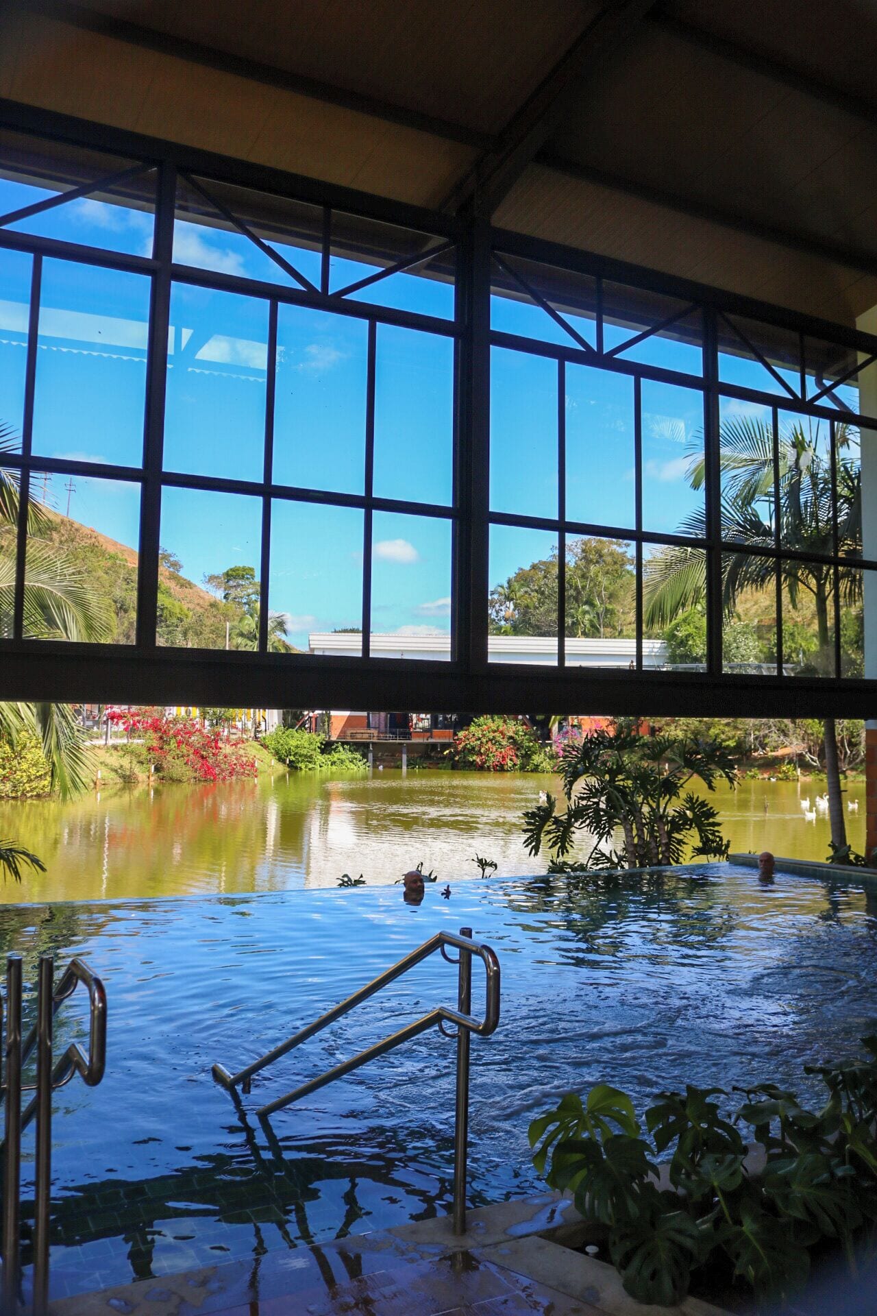 Indoor pool, 2 outdoor pools, open 10:00 AM to 6:00 PM, pool umbrellas