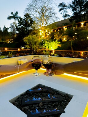 Fireplace - Hotel Fazenda Vilarejo (Valenca)