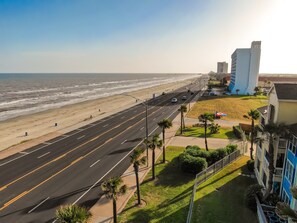 Vlak bij het strand, strandlakens