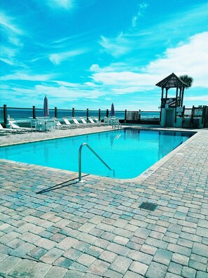 Indoor pool, outdoor pool