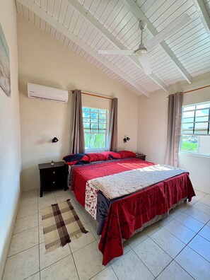 2 bedrooms, in-room safe, iron/ironing board, WiFi