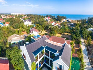 Aerial view - Daisy An Bang Villa (Da Nang)
