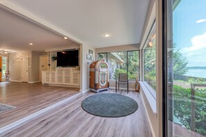 Interior - Waterfront home & on-site guest house w/ full kitchens, a large deck, & firepits (Gig Harbor)