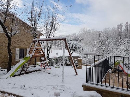 Pool house 10 people Crest, Saou Valence