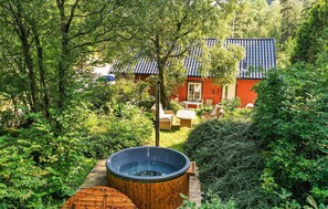 Utendørs boblebad