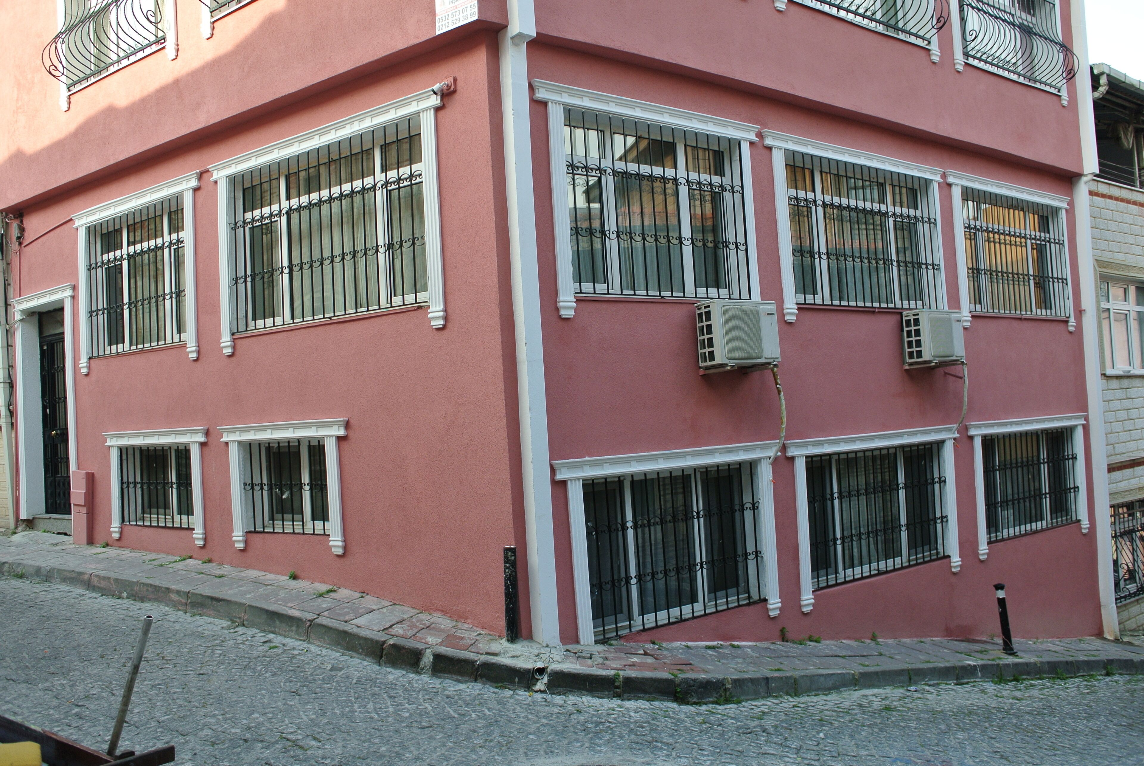 Fassade der Unterkunft