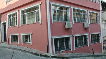 Fassade der Unterkunft