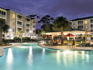Indoor pool, outdoor pool