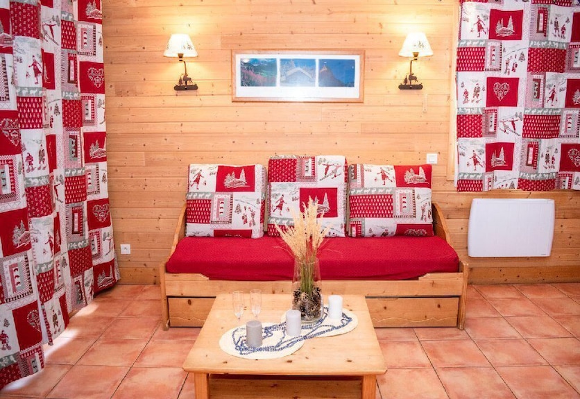 1er éTage, Balcon, Parking, Télévision, Casier à Ski, 29m², Pra Loup - Barcelonnette
