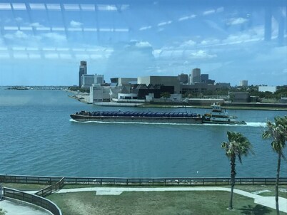 Corpus Christi Bay Side Condo Right on the Beach