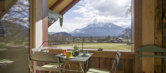 Apartment in an Art Nouveau villa and a beautiful balcony