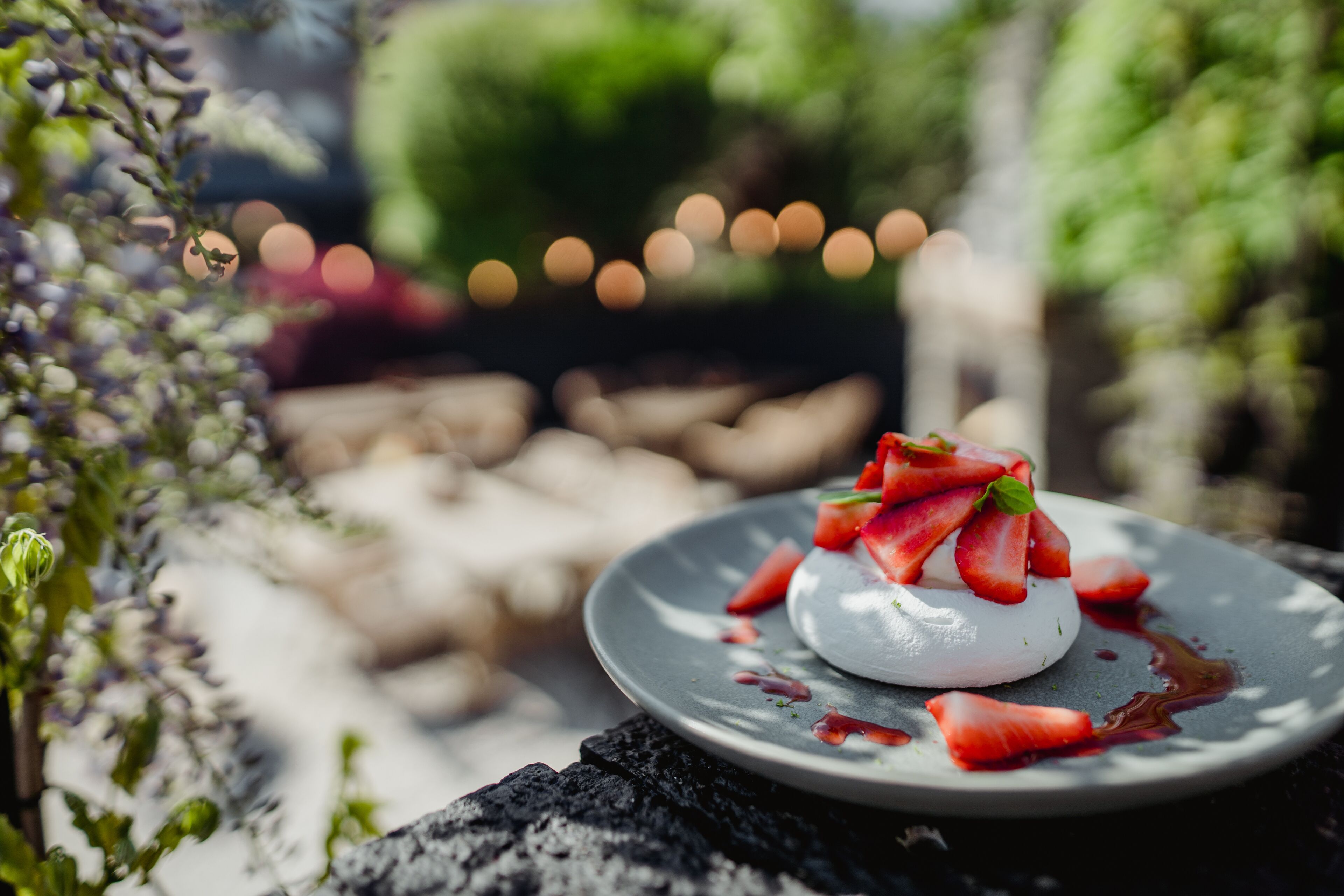 breakfast, lunch and dinner served