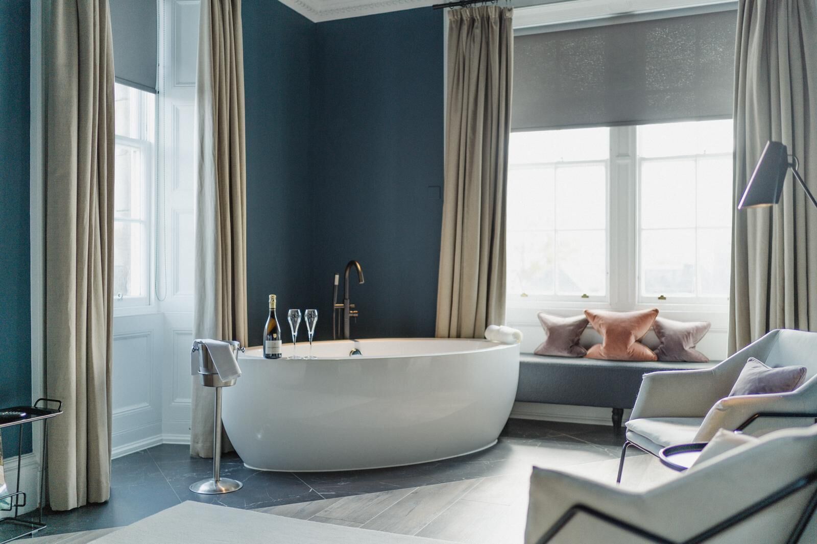 suite (the ridge) | bathroom | shower, designer toiletries, hair dryer, dressing gowns