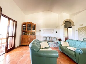 TV connectée, cheminée, livres