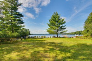 Property grounds - 'The Acres' Panther Pond Cabin w/ Beach & Dock! (Raymond)