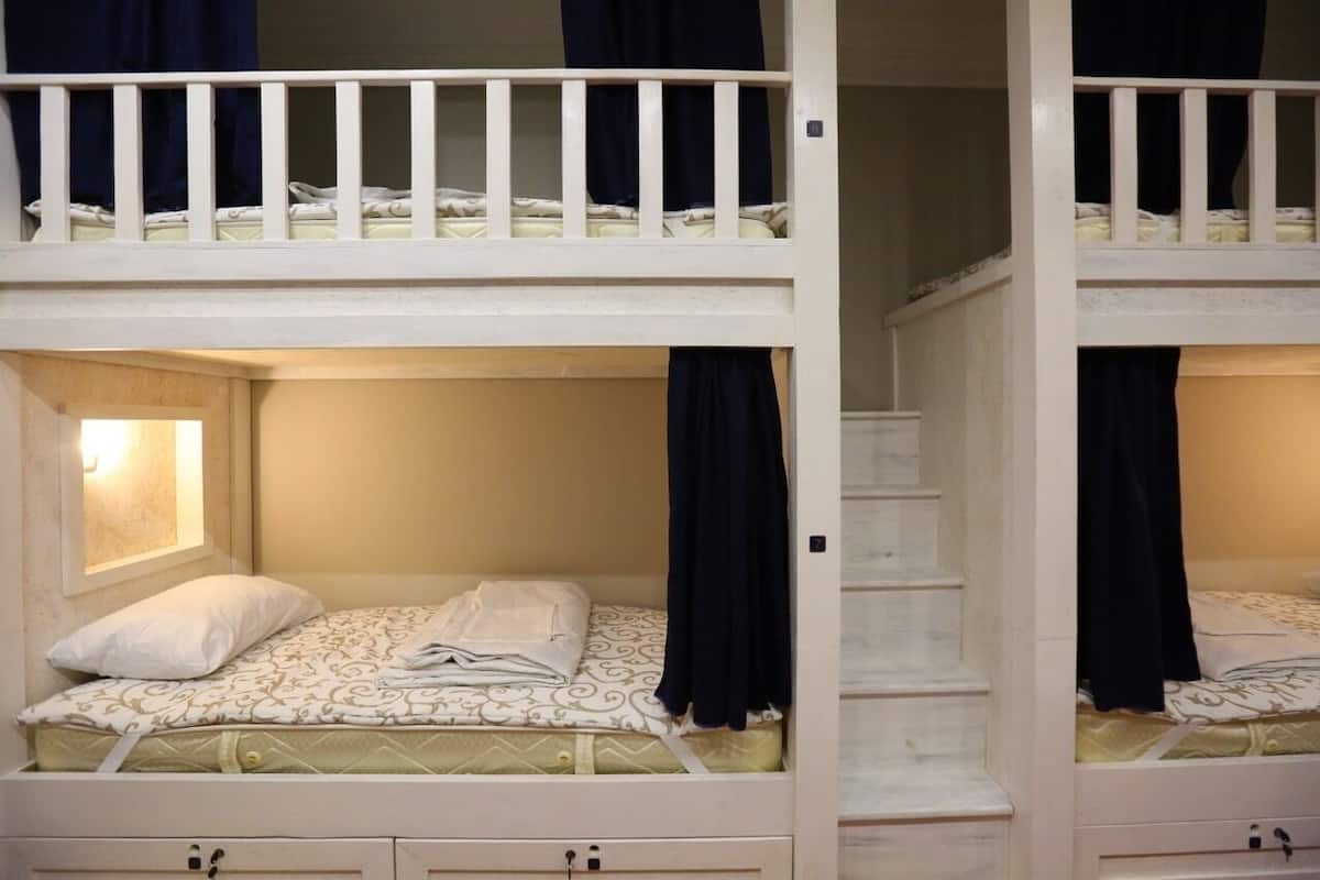 Select Comfort beds, soundproofing, iron/ironing board (on request)