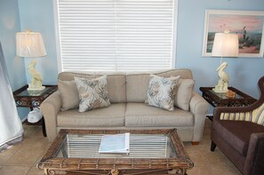 42-inch TV with cable channels