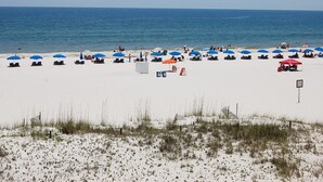 Aan het strand