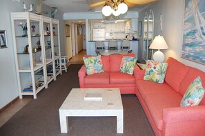 42-inch TV with cable channels - Castaways 3A (Gulf Shores)
