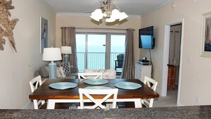 Coffee/tea maker, fridge, microwave, stovetop - Crystal Tower 1406 (Gulf Shores)