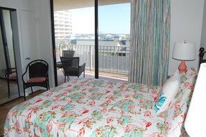 Apartment, Mehrere Betten, Balkon, Strandblick | 2 Schlafzimmer