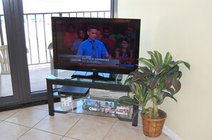 Televisión 42 pulgadas con canales de televisión por cable
