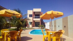 Outdoor pool - Beautiful 3 bedroom house with private pool in a gated community close to the beach   (Jacuípe)