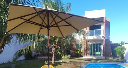 Beautiful 3 bedroom house with private pool in a gated community close to the beach