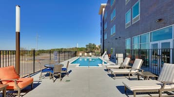 Seasonal outdoor pool